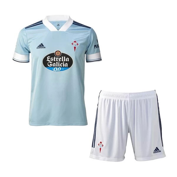 Trikot Celta de Vigo Heim Kinder 2020-21 Blau Fussballtrikots Günstig